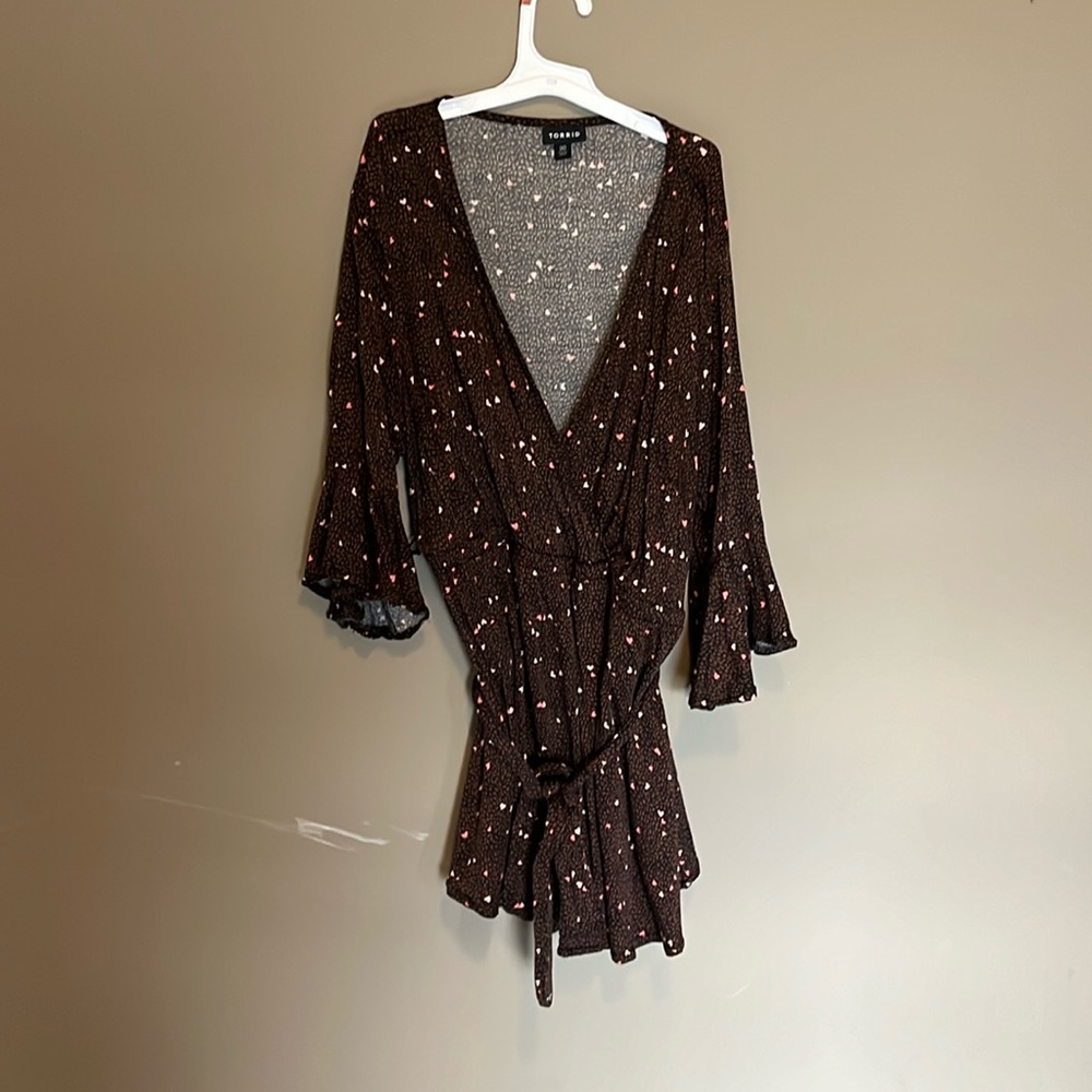 Torrid heart blouse size 00